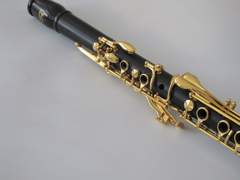 A Clarinet Grenadilla Gold Plated-798-CAGG