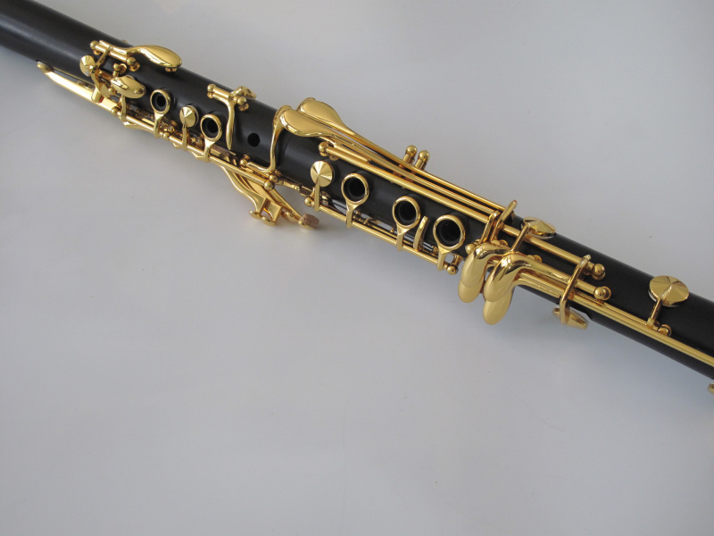 A Clarinet Grenadilla Gold Plated-798-CAGG