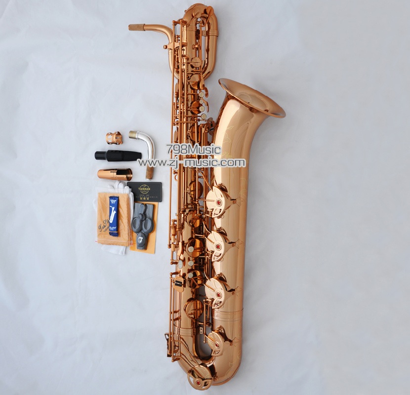 Eb Baritone Saxophone-Rose Gold Plated-798-SBRG