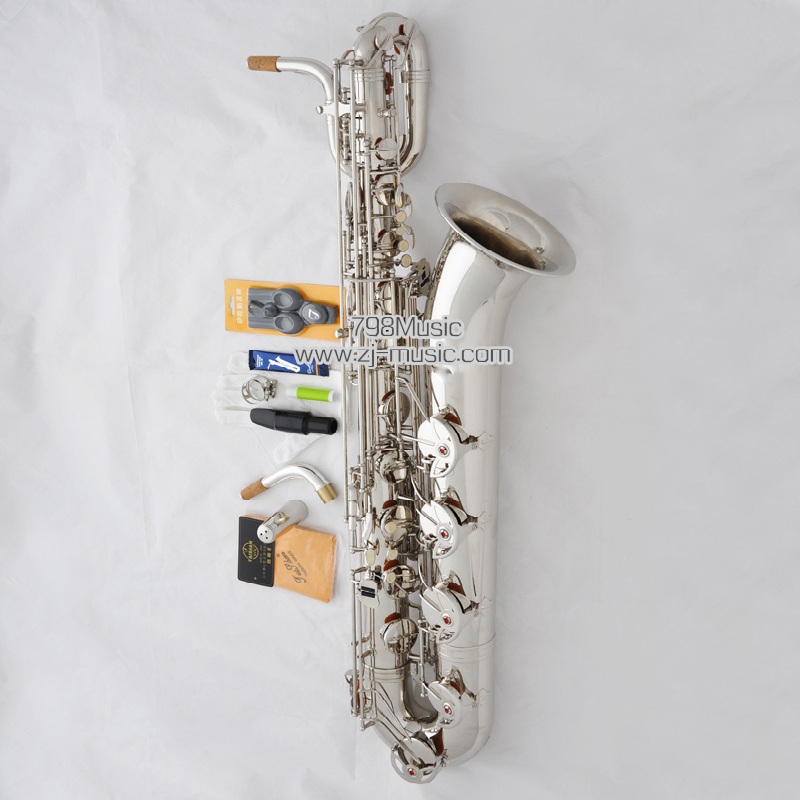 Eb Baritone Saxophone-Nickel Plated-798-SBNP