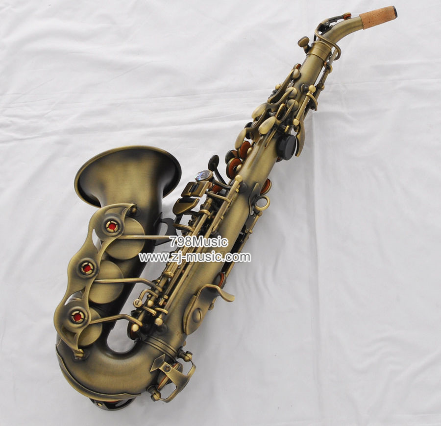Bb Soprano Saxophone Matt Antique-Abalone Shell