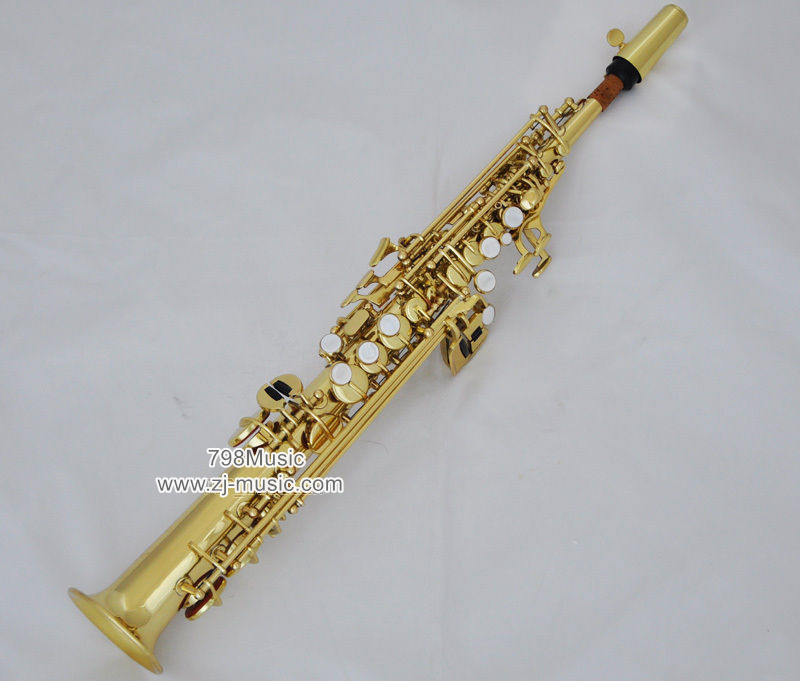 Eb Sopranino Saxophone Lacquer Gold-Pearl Shell