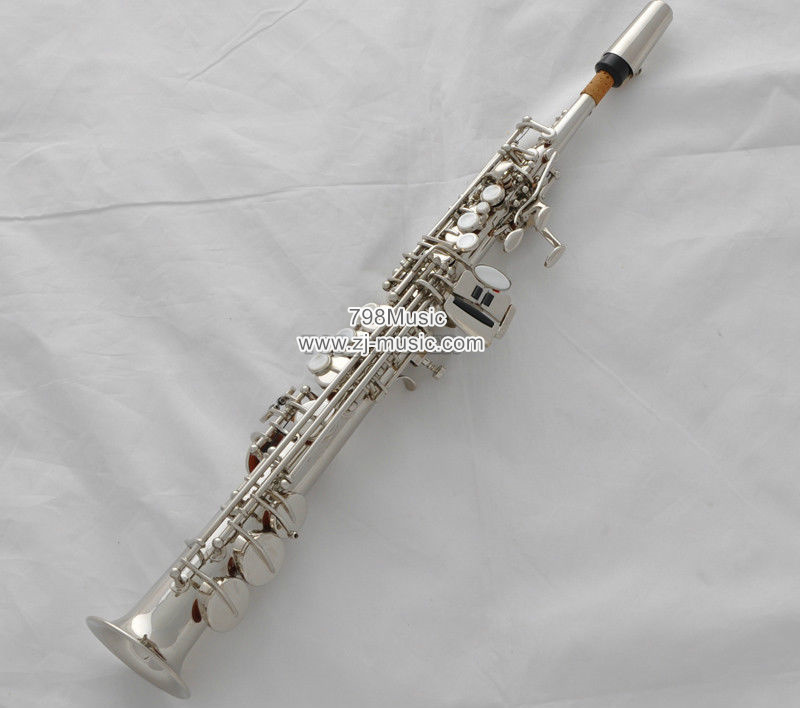 Eb Sopranino Saxophone Silver Plated-Pearl Shell